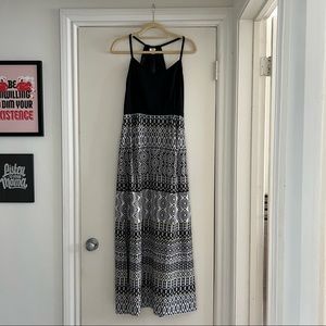 J. Crew Geometric Maxi Dress